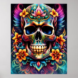 Blume Skull Poster