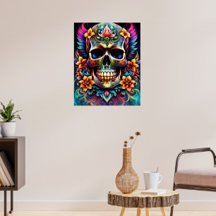 Blume Skull Poster