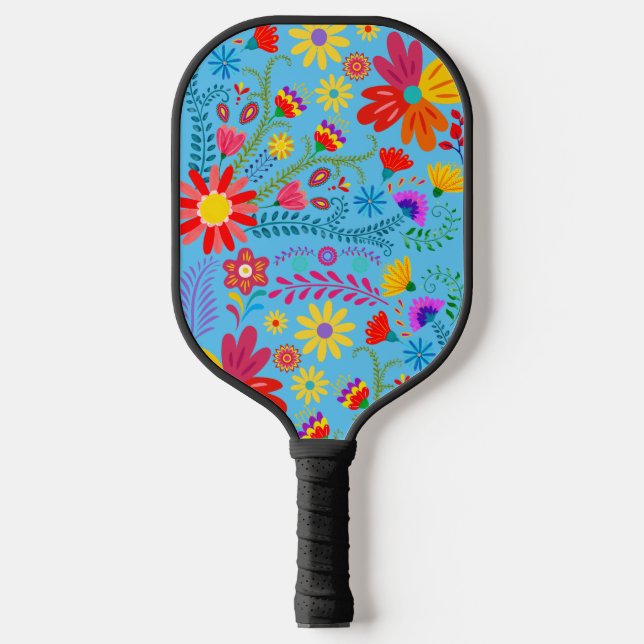 Blume so hell pickleball schläger (Vorderseite)