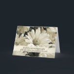 Blume Son & Daughter in Law Wedding Jubiläum Karte<br><div class="desc">Glückliche Hochzeitskarte für Sohn und Tochter im Gesetz mit hübschen weißen Vintagen Blume,  und herzlichen Vers.</div>