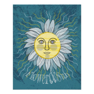 Blume & Sonne - Natur Poster