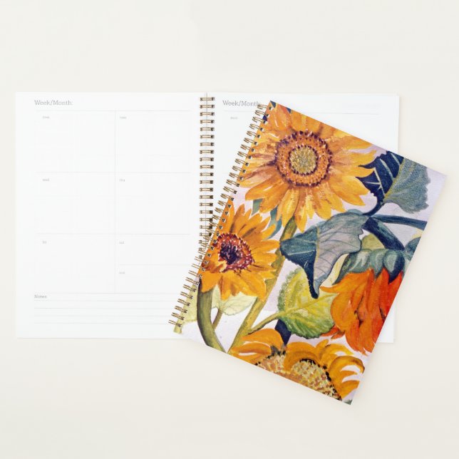 Blume Sonnenblumen Planer (Anzeige)