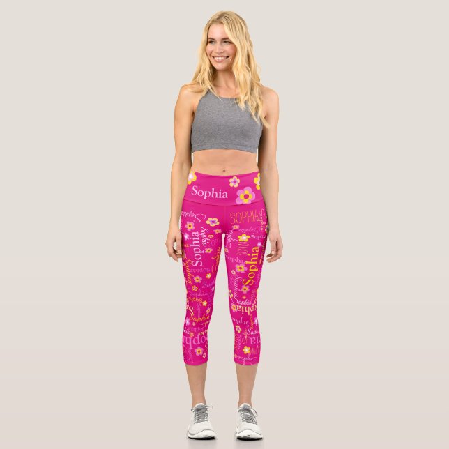 Blume Sophia Capri Leggings (Vorderseite)