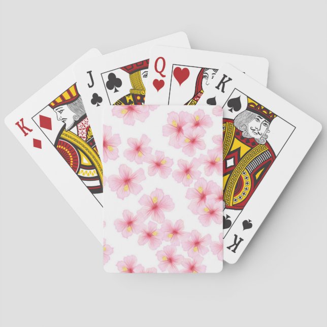 Blume Spielkarten (Rückseite)