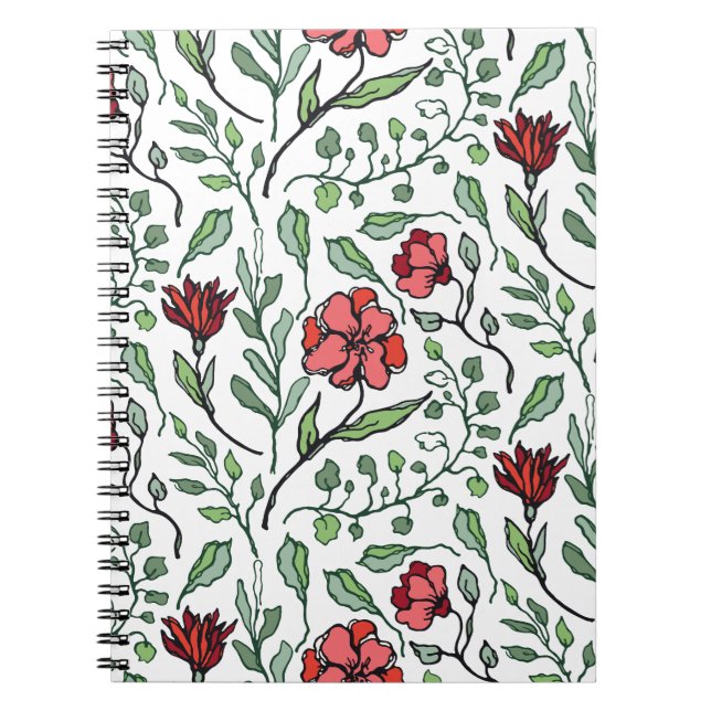 Blume Spiral-Notebooks für Inspiriertes Schreiben Notizblock (Vorderseite)