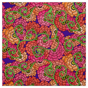 Blume Spirals - Warm Stoff