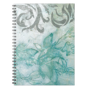 Blume Spray II Notizblock