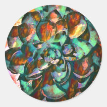 Blume Stickers Sunset Emerald