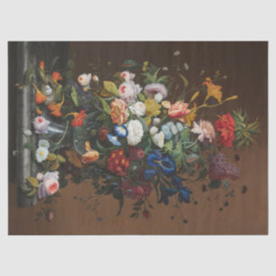 Blume Stillleben mit dem Vogelnest Severin Roesen Seidenpapier