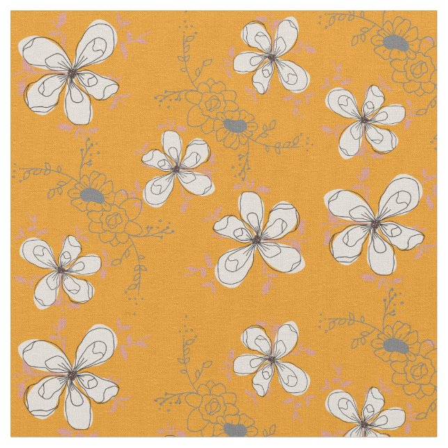 Blume Stoff (Nahaufnahme)