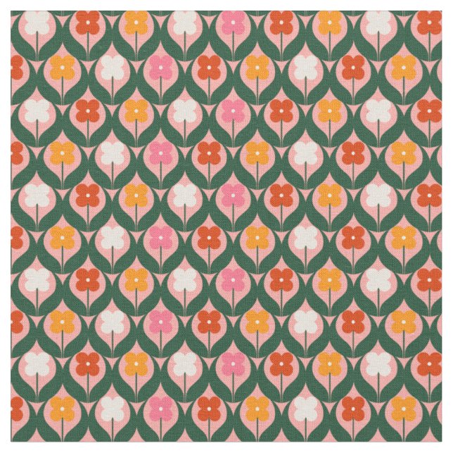 Blume Stoff (Nahaufnahme)