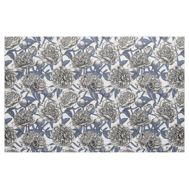 Blume Stoff (Fat Quarter (45,7 x 55,9 cm))