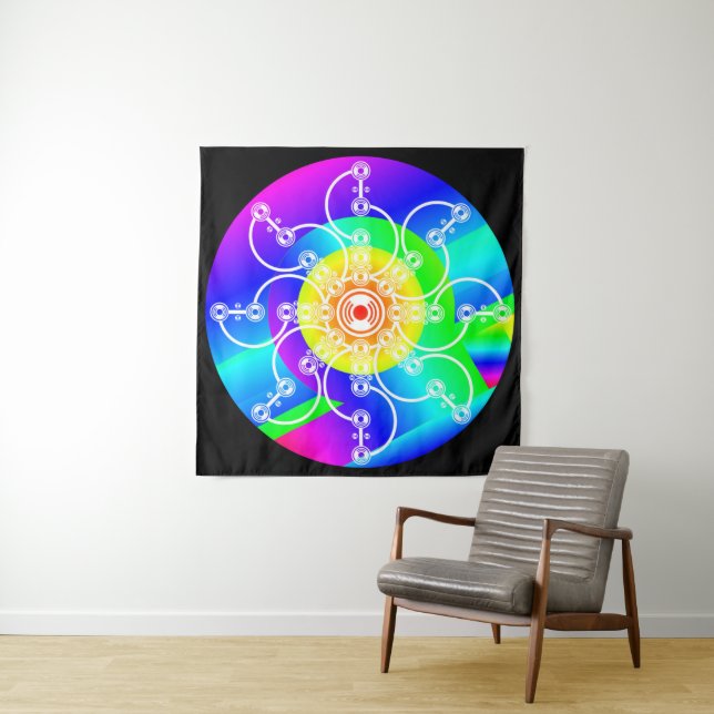Blume Sunshine Tapestry Wandteppich (Beispiel)