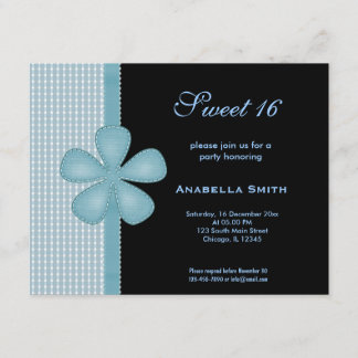 Blume Süß 16 Einladung