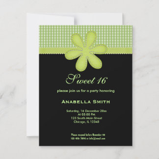 Blume Süß 16 Einladung