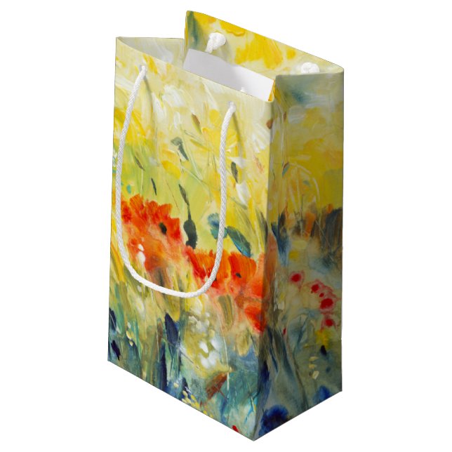 Blume Sway II Kleine Geschenktüte (Rückseite Schrägansicht)