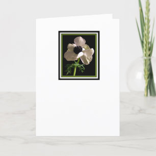 Blume Sympathy Card Karte