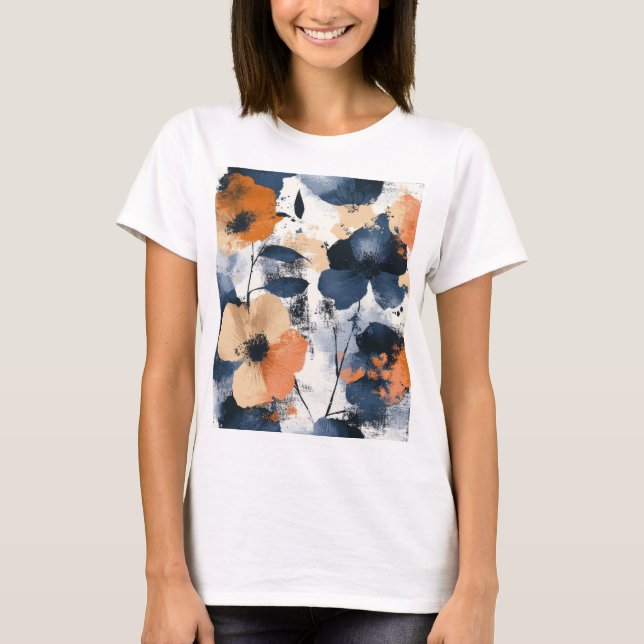 Blume T-Shirt (Vorderseite)