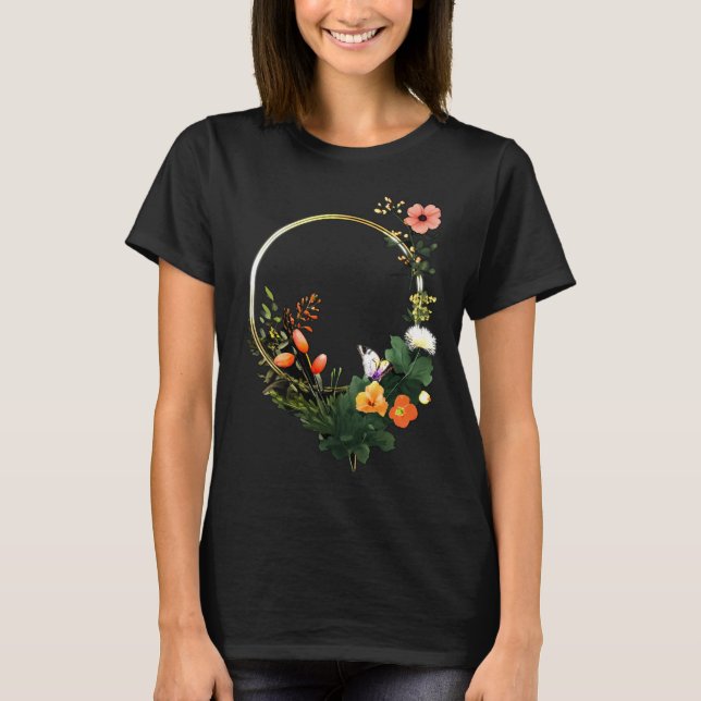 Blume T-Shirt (Vorderseite)