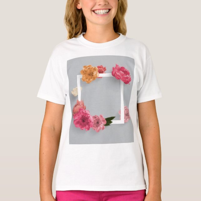 Blume T-Shirt (Vorderseite)