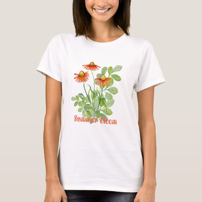 Blume T-Shirt (Vorderseite)