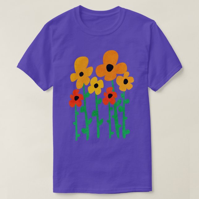 Blume T-Shirt (Design vorne)