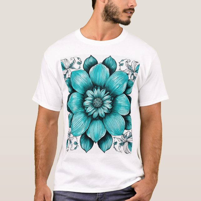 Blume T-Shirt (Vorderseite)