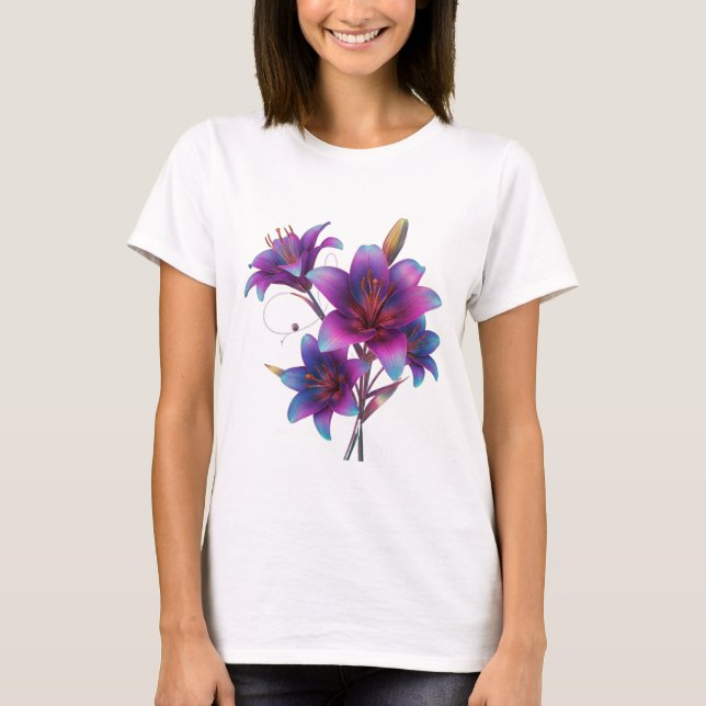 Blume T - Shirt Design (Vorderseite)