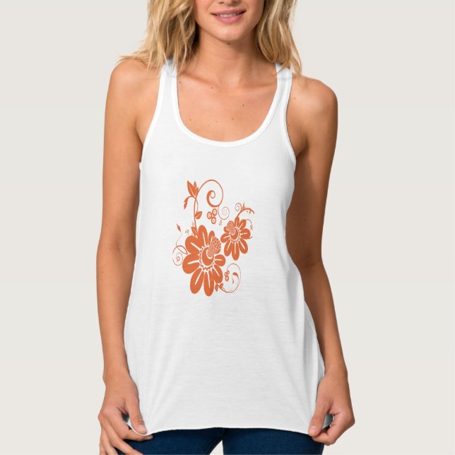 Blume Tank Top (Vorderseite)