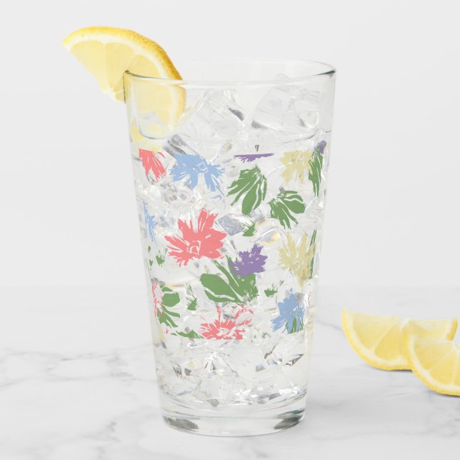 Blume tanzen glas (Vorderseite Ice)