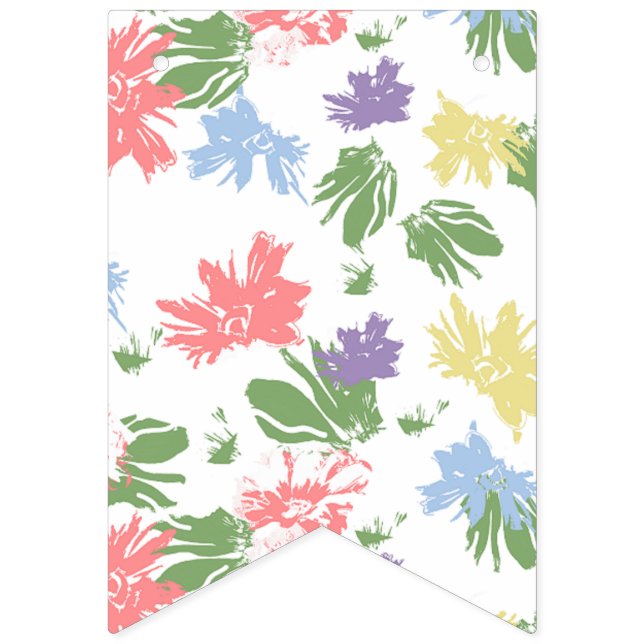 Blume tanzen wimpelkette (Erste Fahne)