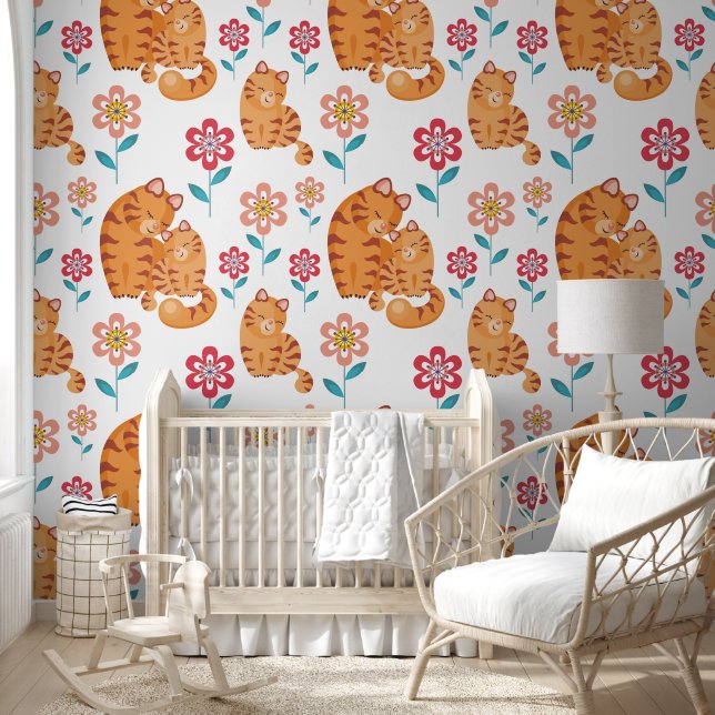 Blume Tapete (Kinder)