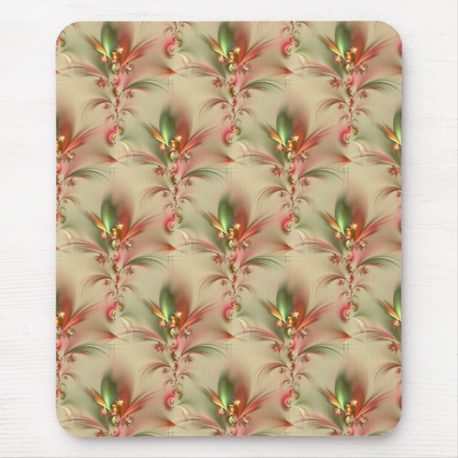 Blume / Tapete Mousepad (Vorne)