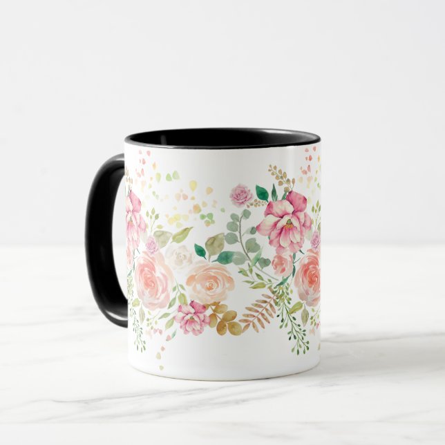 Blume Tasse (Vorderseite Links)