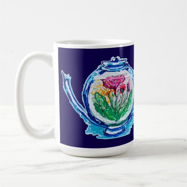 Blume Teapot Kaffeetasse (Links)
