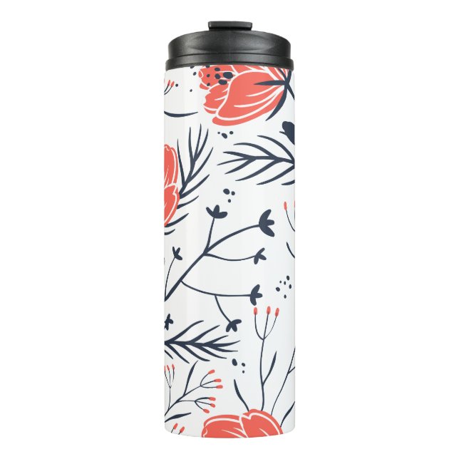 Blume Thermosbecher (Vorderseite)