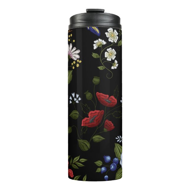 Blume Thermosbecher (Vorderseite)