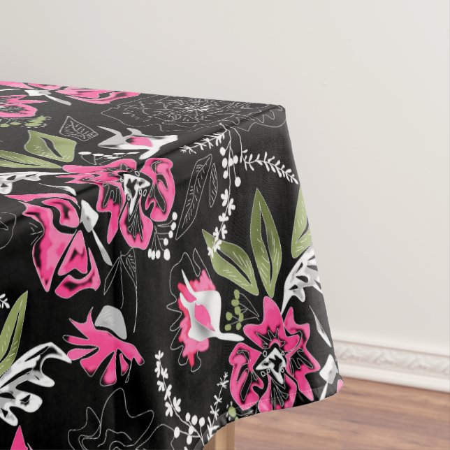 Blume Tischdecke (Beispiel)