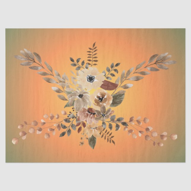Blume Tissue Paper Seidenpapier (Vorderseite)