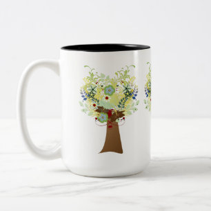 Blume Tree Zweifarbige Tasse