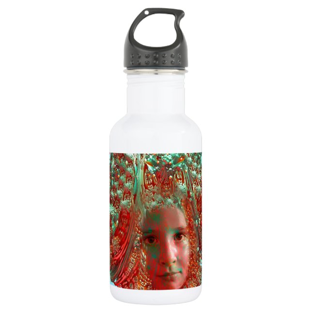 Blume Trinkflasche (Vorderseite)