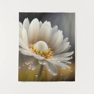 Blume Tropfen ruhige Ruhe Natur Friedlicher Fluss Wandteppich