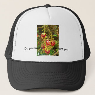 Blume Truckerkappe