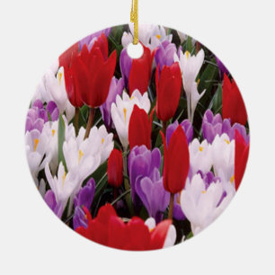 Blume Tulip Colorado Keramik Ornament