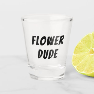 Blume Typ Schnapsglas
