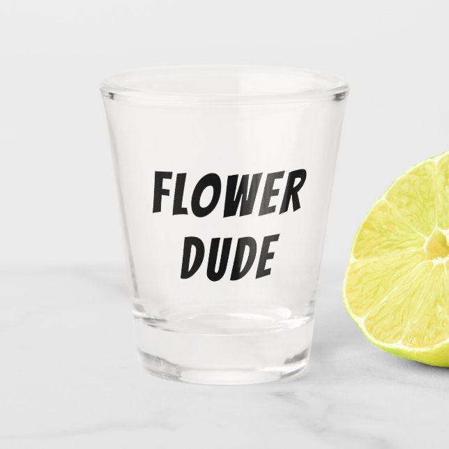 Blume Typ Schnapsglas (Vorderseite)