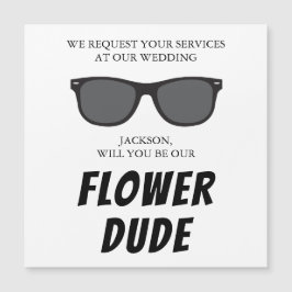 Blume Typ Vorschlag Card Magnet Karte