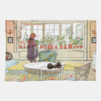 Blume über die Windows Carl Larsson Schwedisch
