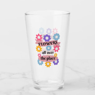 Blume überall glas