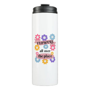 Blume überall thermosbecher